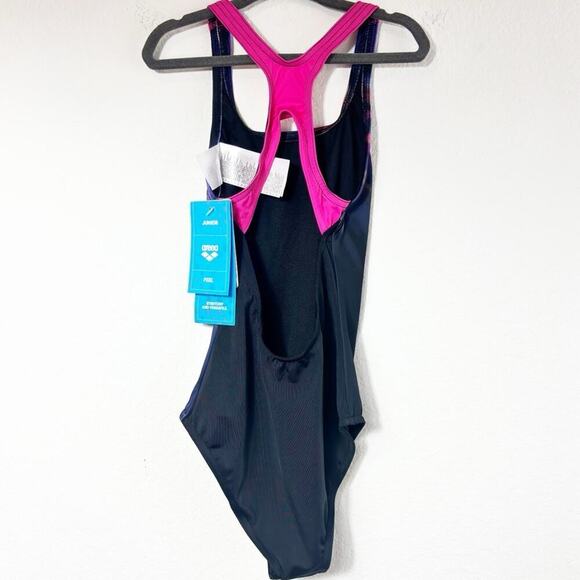 ARENA GIRLS SHADING PRO BACK ONE PIECE SWIMSUIT SIZE 8-10 OR 26 BRAND NEW - Picture 4 of 11